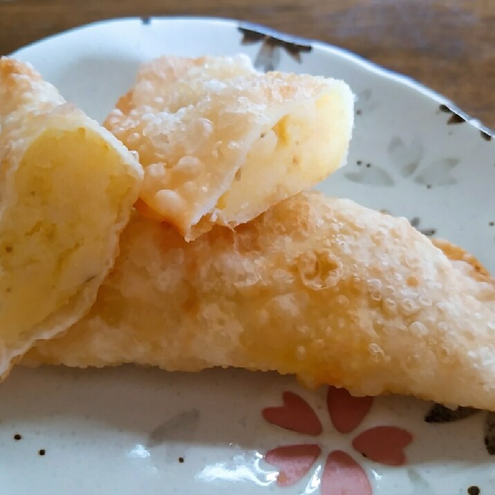 餃子の皮でポテト揚げ